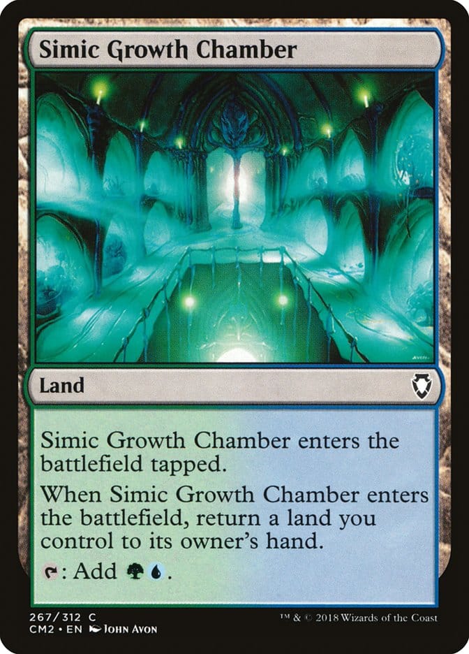 Simic Growth Chamber [Commander Anthology Volume II] Magic: The Gathering