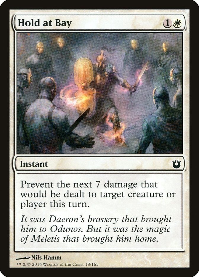 Hold at Bay [Born of the Gods] Magic: The Gathering
