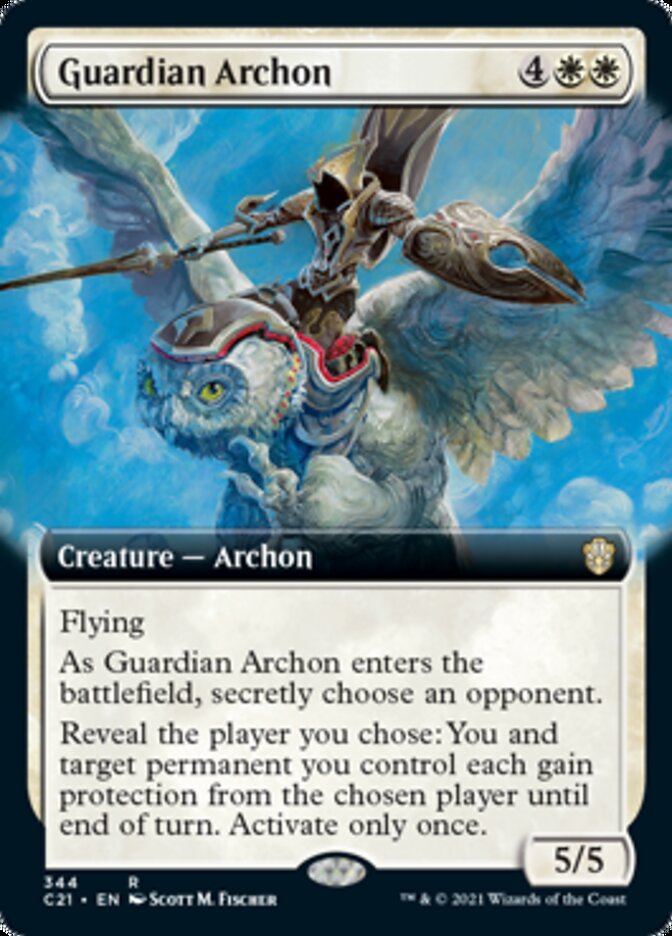 Guardian Archon (Extended Art) [Commander 2021] Magic: The Gathering
