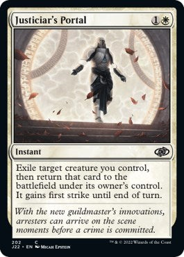 Justiciar's Portal [Jumpstart 2022] Magic: The Gathering