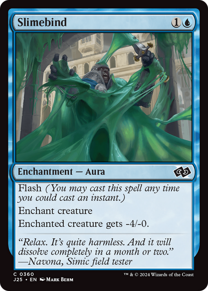 Slimebind [Foundations Jumpstart] Magic: The Gathering