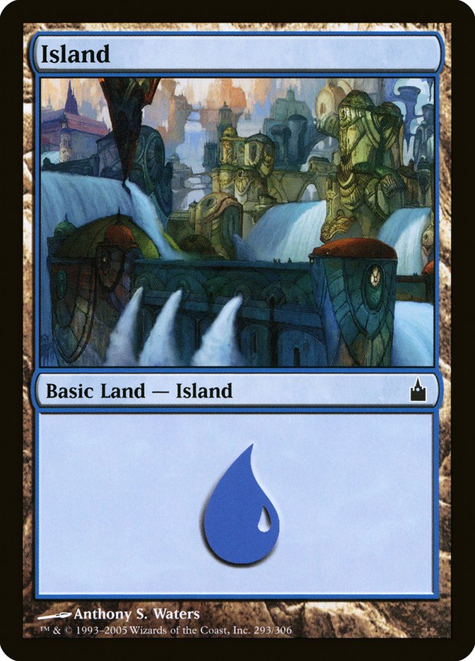 Island (293) [Ravnica: City of Guilds] Magic: The Gathering
