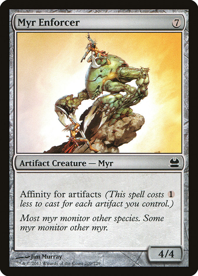 Myr Enforcer [Modern Masters] Magic: The Gathering