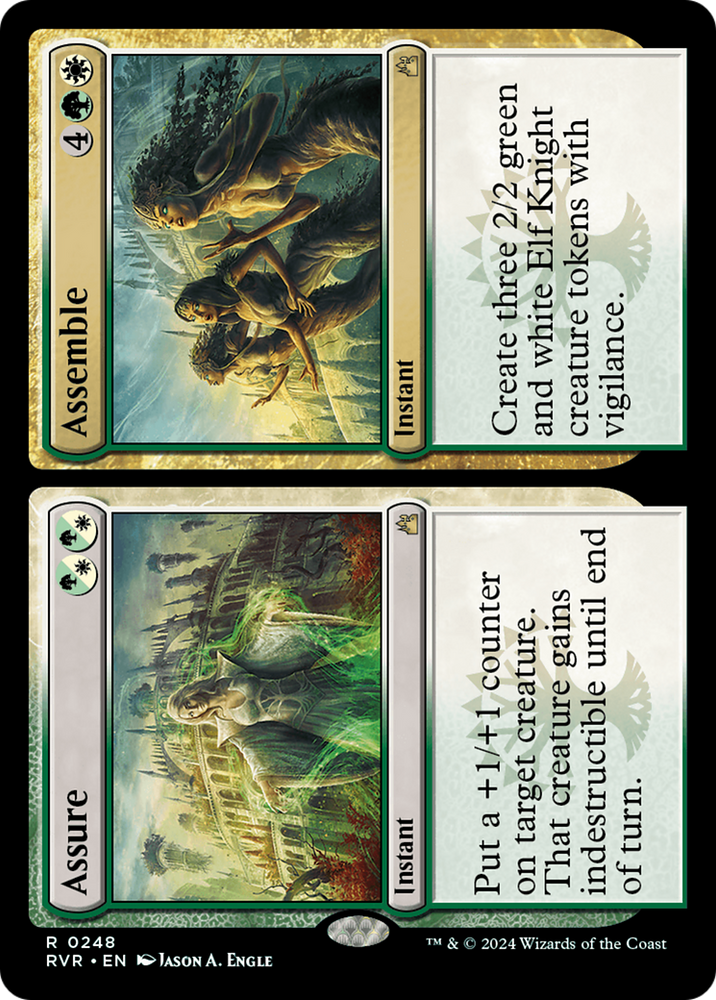 Assure // Assemble [Ravnica Remastered] Magic: The Gathering