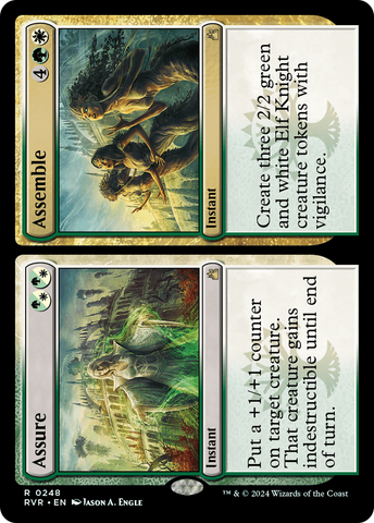 Assure // Assemble [Ravnica Remastered] Magic: The Gathering