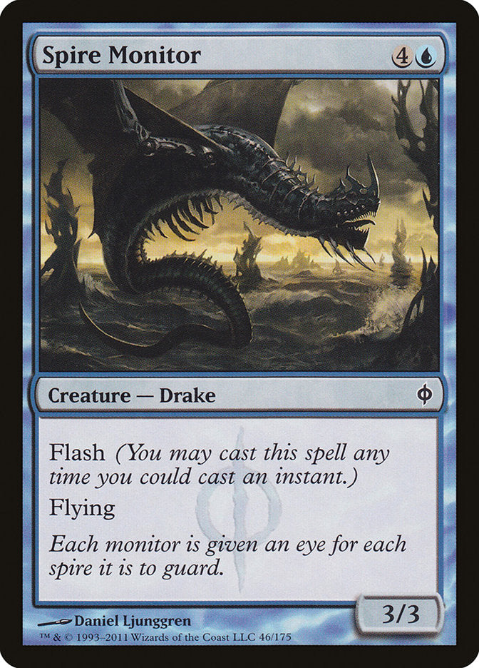 Spire Monitor [New Phyrexia] Magic: The Gathering