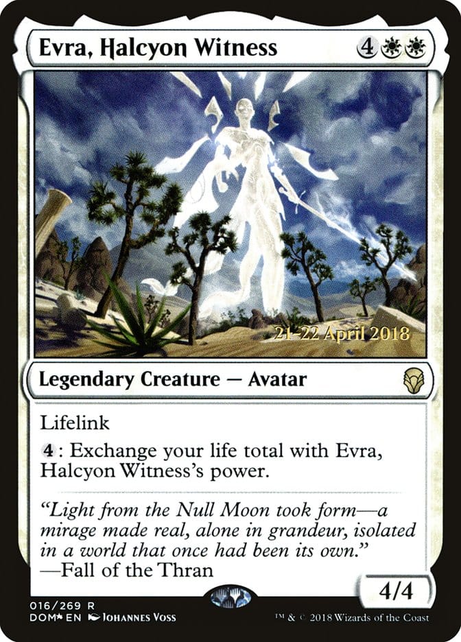 Evra, Halcyon Witness [Dominaria Prerelease Promos] Magic: The Gathering