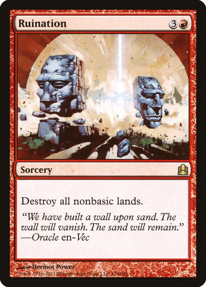 Ruination [Commander 2011] Magic: The Gathering