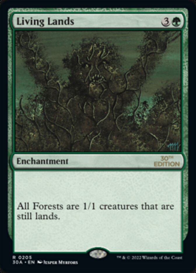 Living Lands [30th Anniversary Edition] Magic: The Gathering