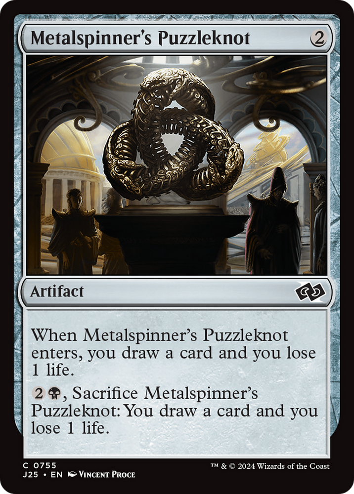 Metalspinner's Puzzleknot [Foundations Jumpstart] Magic: The Gathering