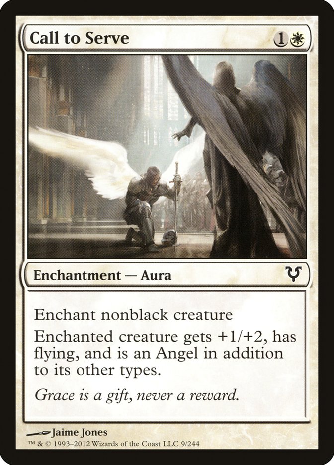Call to Serve [Avacyn Restored] Magic: The Gathering