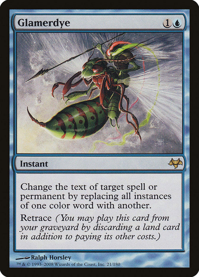 Glamerdye [Eventide] Magic: The Gathering
