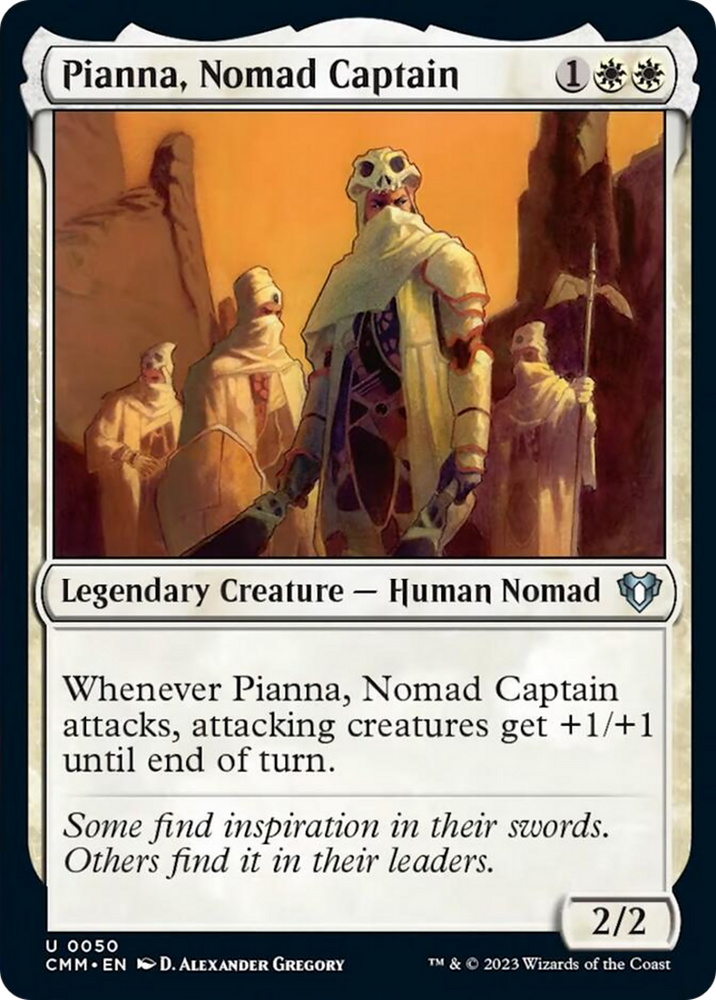 Pianna, Nomad Captain [Commander Masters] Magic: The Gathering