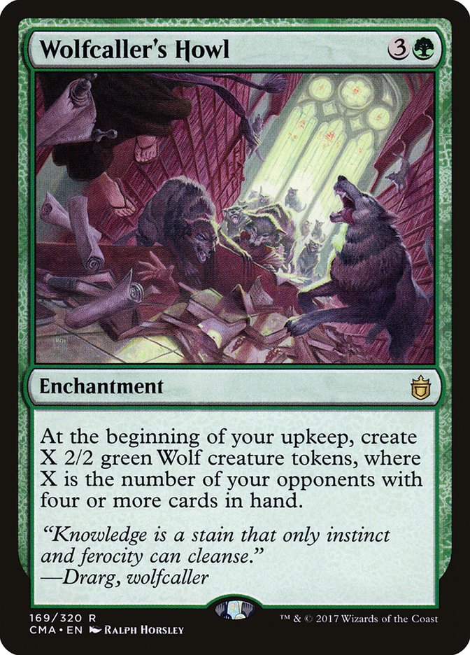 Wolfcaller's Howl [Commander Anthology] Magic: The Gathering