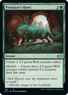 Predator's Howl [Jumpstart 2022] Magic: The Gathering