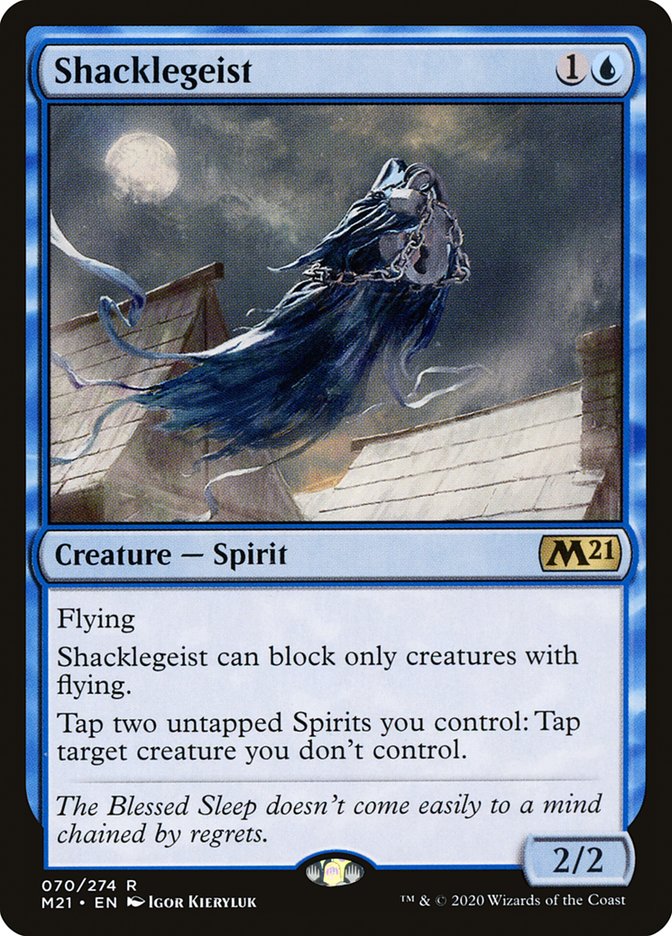 Shacklegeist [Core Set 2021] Magic: The Gathering