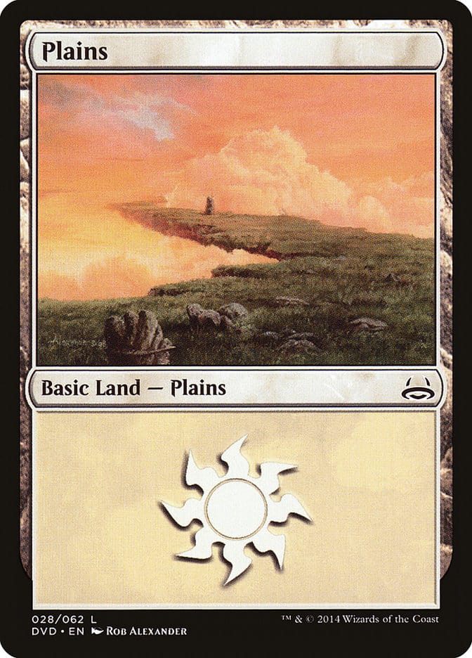 Plains (28) (Divine vs. Demonic) [Duel Decks Anthology] Magic: The Gathering