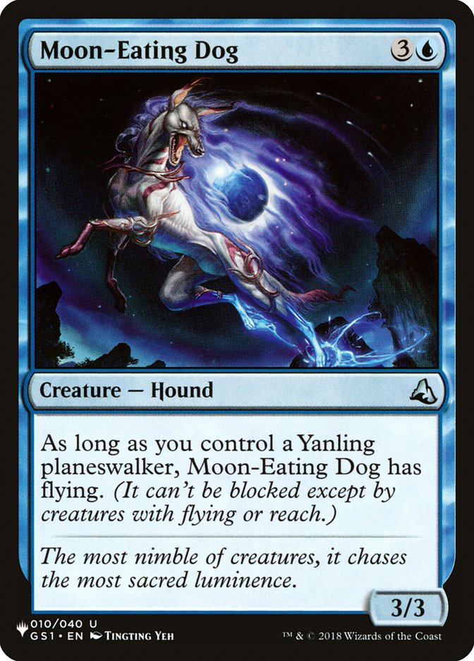 Moon-Eating Dog [The List] Magic: The Gathering