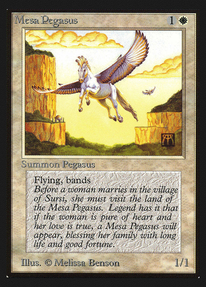 Mesa Pegasus [Collectors' Edition] Magic: The Gathering