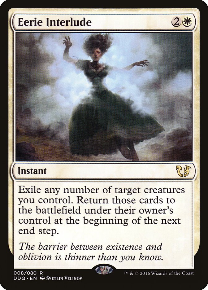Eerie Interlude [Duel Decks: Blessed vs. Cursed] Magic: The Gathering