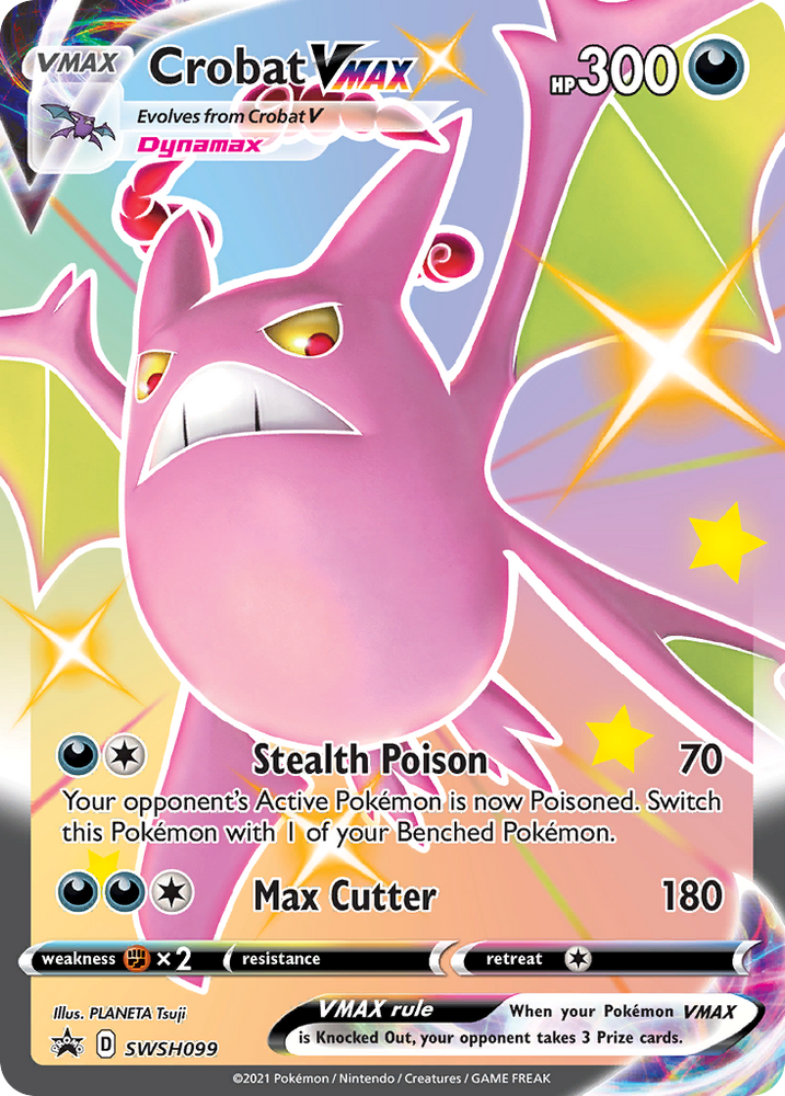 Crobat VMAX (SWSH099) [Sword & Shield: Black Star Promos] Pokémon