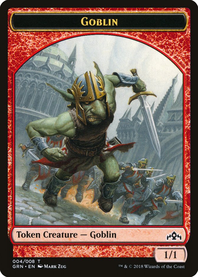 Goblin Token [Guilds of Ravnica Tokens] Magic: The Gathering