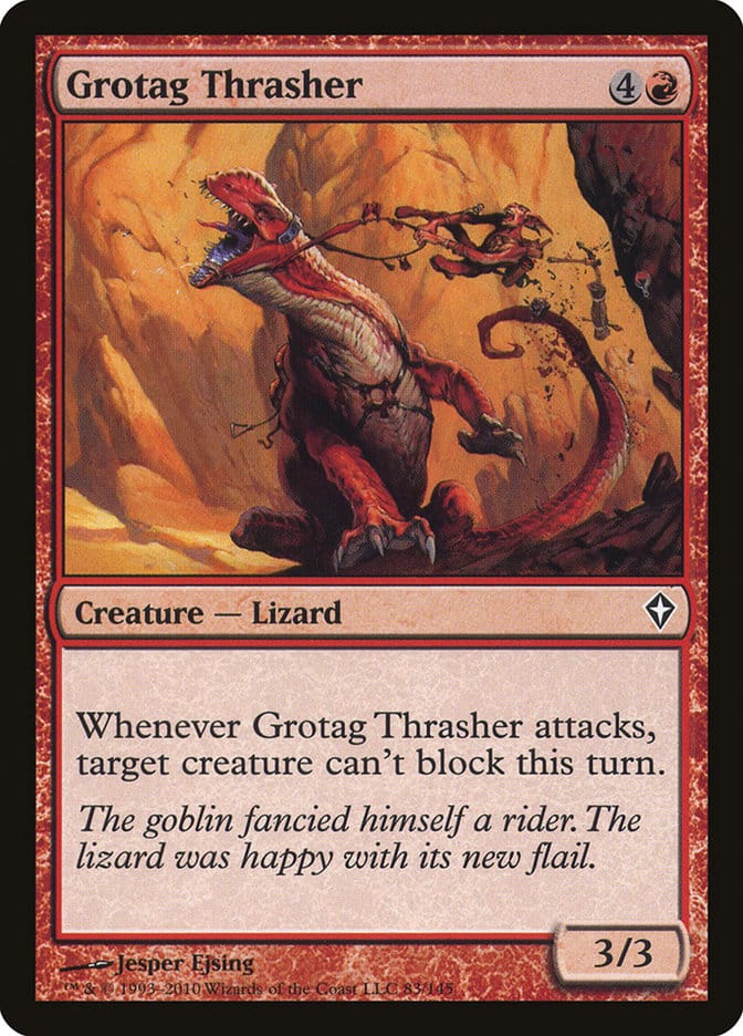 Grotag Thrasher [Worldwake] Magic: The Gathering