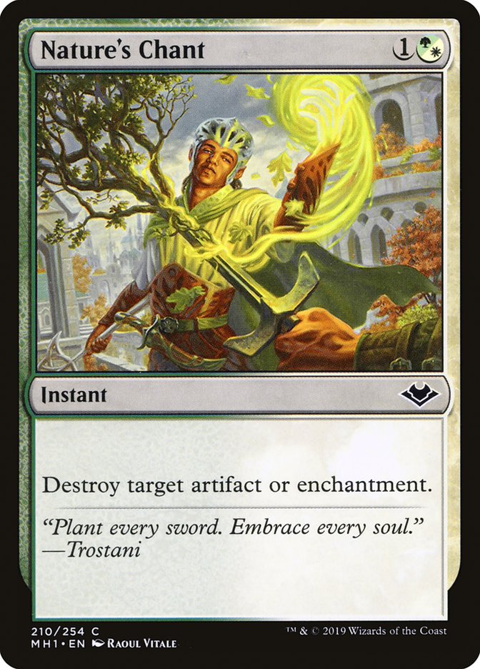 Nature's Chant [Modern Horizons] Magic: The Gathering