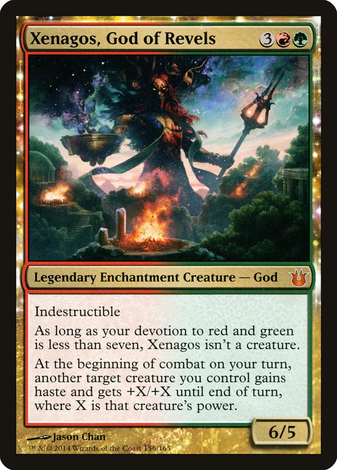 Xenagos, God of Revels [Born of the Gods] Magic: The Gathering
