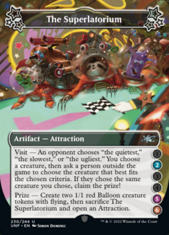 The Superlatorium (2-5-6) [Unfinity] Magic: The Gathering