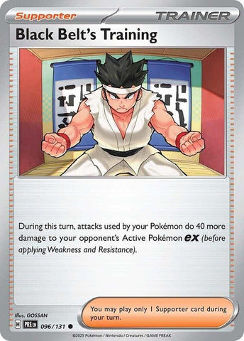 Black Belt's Training (096/131) [Scarlet & Violet: Prismatic Evolutions] - Pokemon Cards For Your TCG Needs!