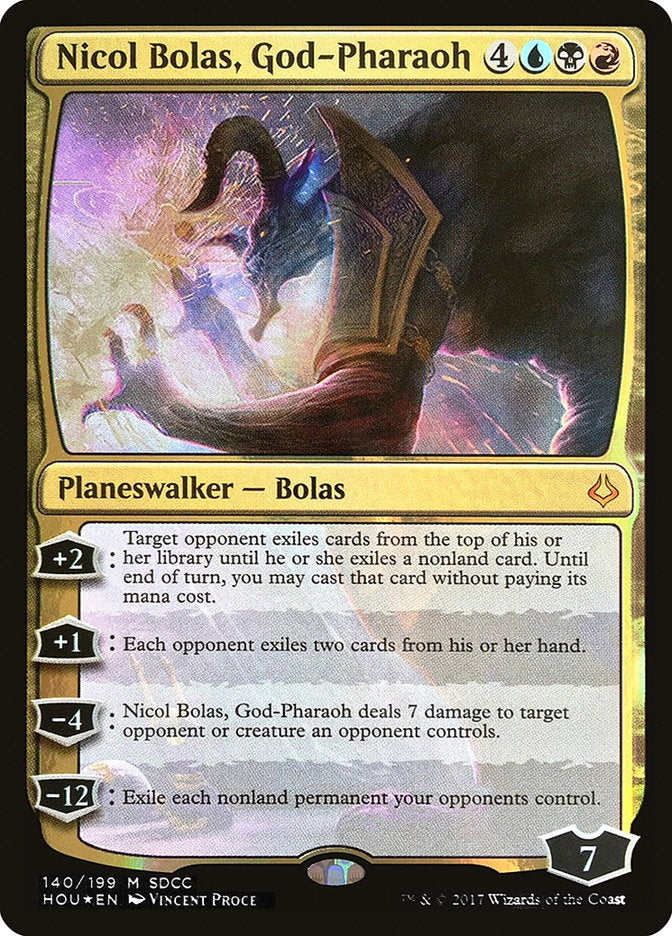 Nicol Bolas, God-Pharaoh [San Diego Comic-Con 2017] Magic: The Gathering