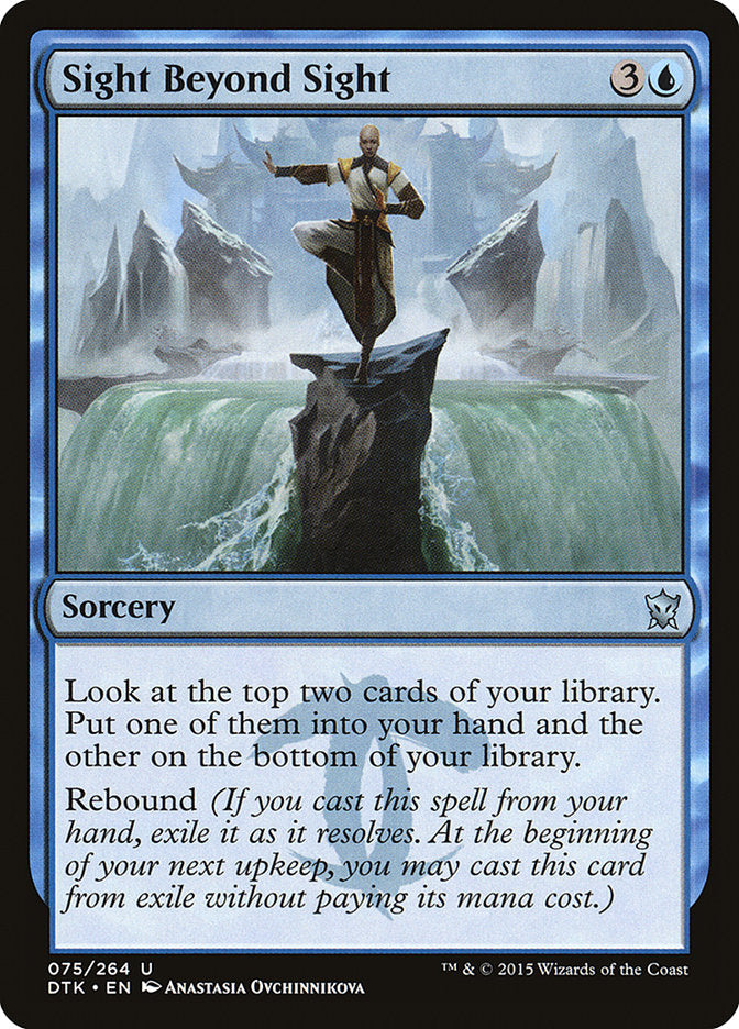 Sight Beyond Sight [Dragons of Tarkir] Magic: The Gathering