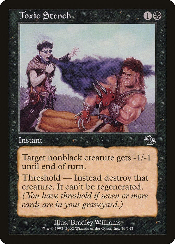 Toxic Stench [Judgment] Magic: The Gathering