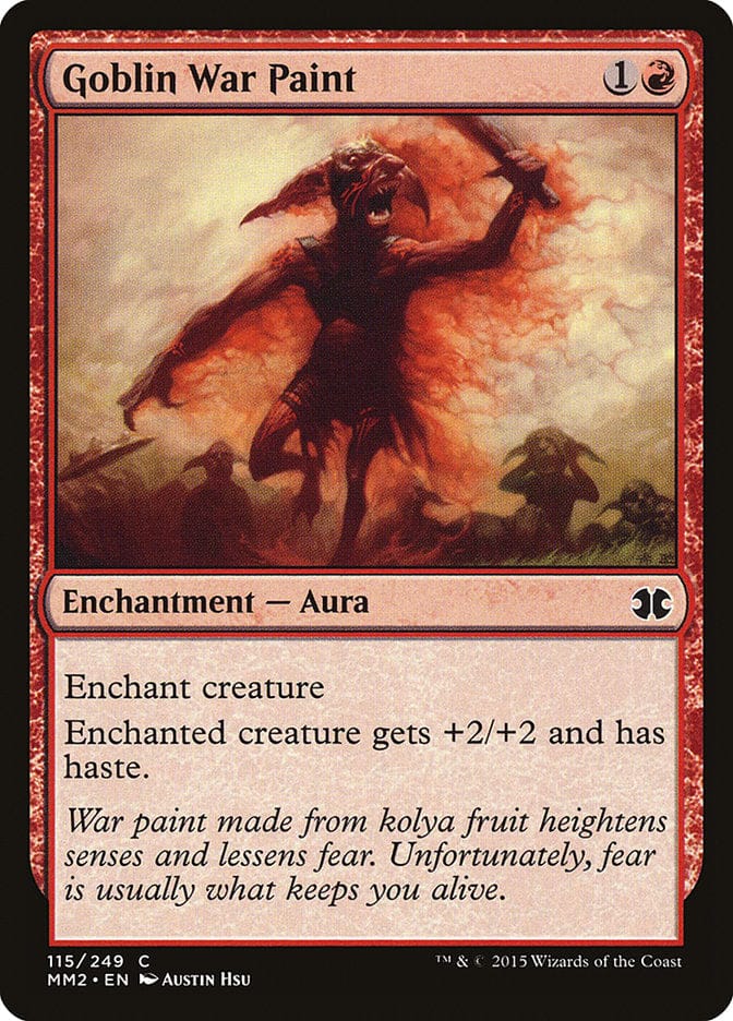 Goblin War Paint [Modern Masters 2015] Magic: The Gathering