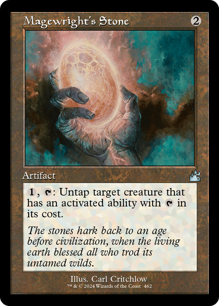 Magewright's Stone [Ravnica Remastered] Magic: The Gathering