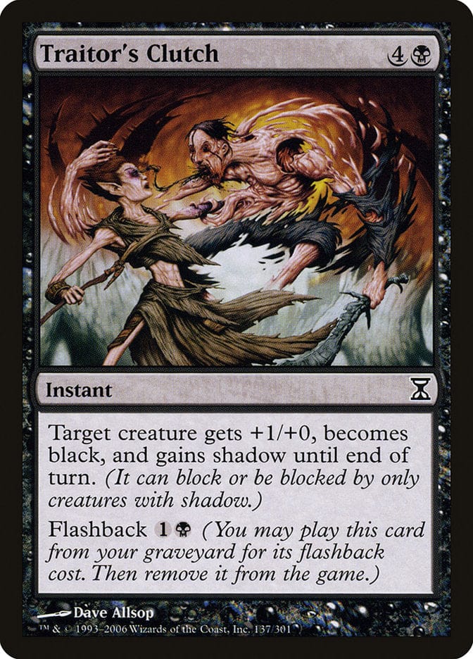Traitor's Clutch [Time Spiral] Magic: The Gathering