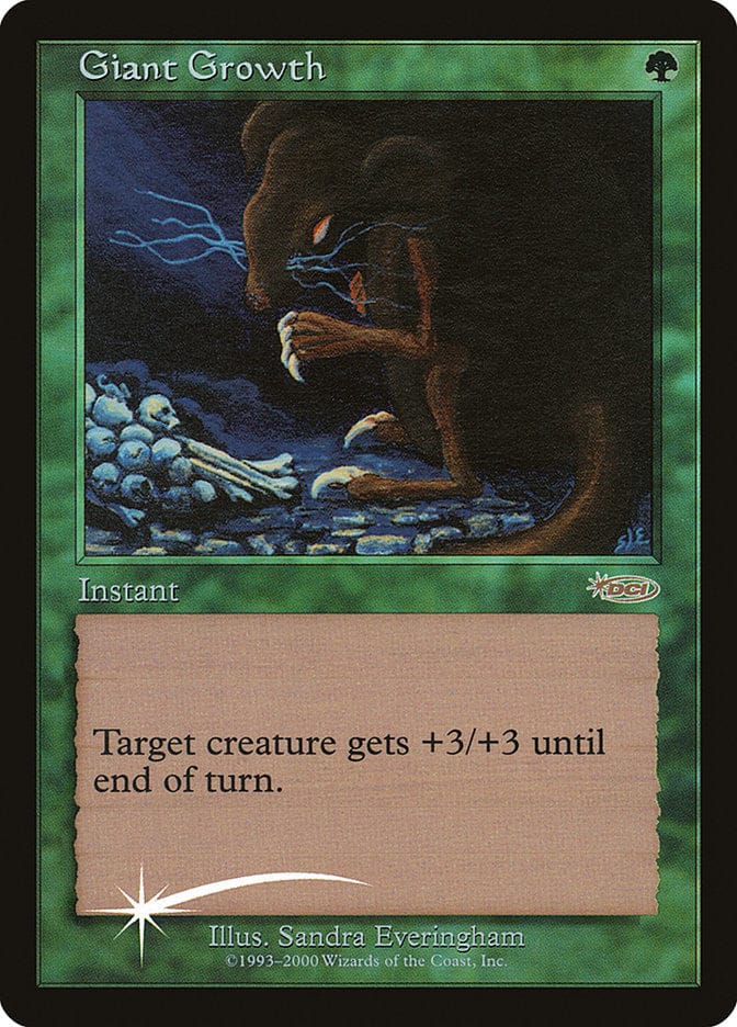 Giant Growth [Friday Night Magic 2000] Magic: The Gathering
