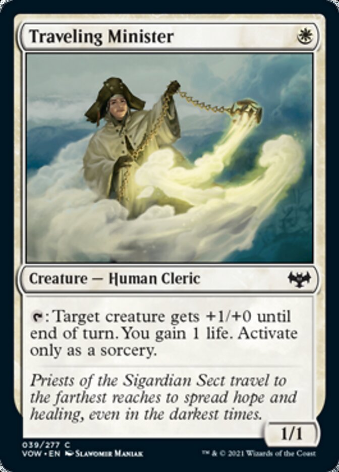 Traveling Minister [Innistrad: Crimson Vow] Magic: The Gathering