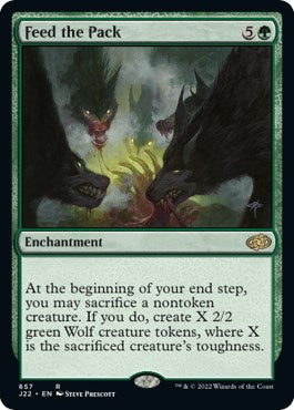 Feed the Pack [Jumpstart 2022] Magic: The Gathering