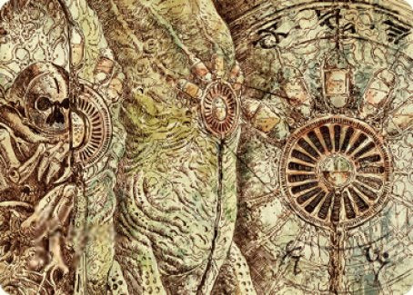 Phyrexian Processor Art Card [The Brothers' War Art Series] Magic: The Gathering
