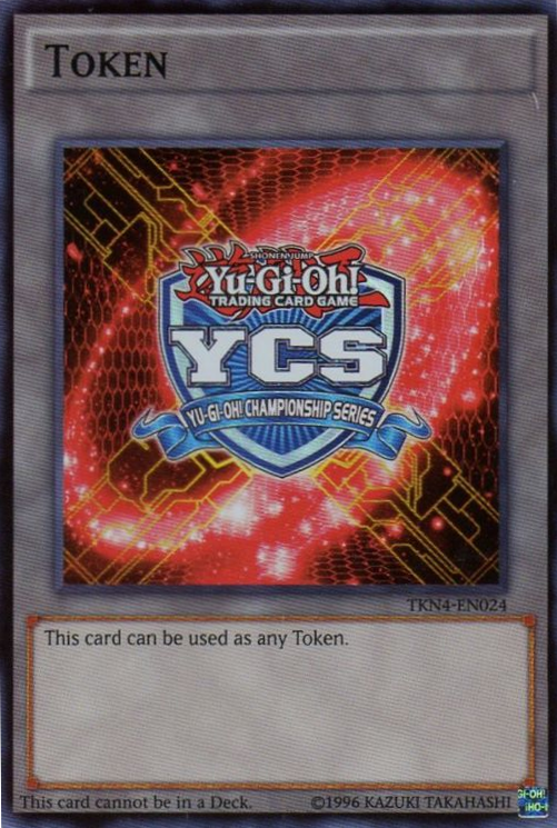Yu-Gi-Oh Championship Series Token (2015 Pre-registration) [TKN4-EN024] Super Rare Yu-Gi-Oh!