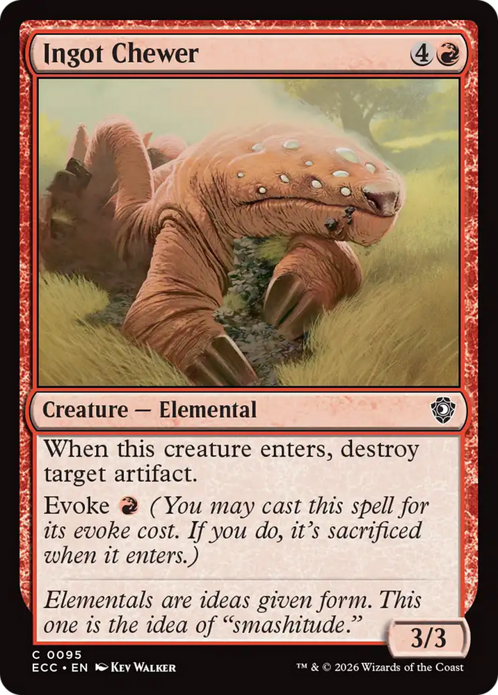 Ingot Chewer [Lorwyn Eclipsed Commander] Magic: The Gathering