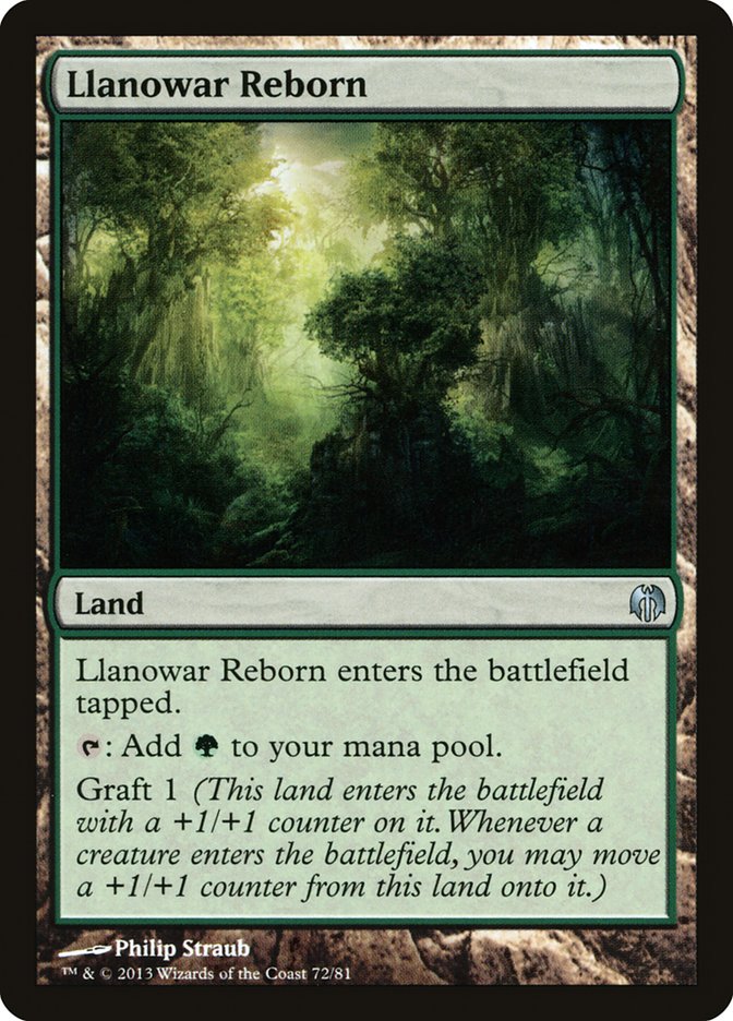 Llanowar Reborn [Duel Decks: Heroes vs. Monsters] Magic: The Gathering