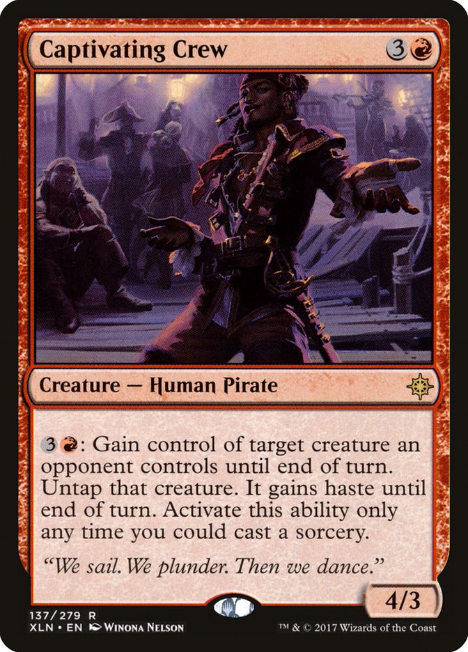 Captivating Crew [Ixalan] Magic: The Gathering