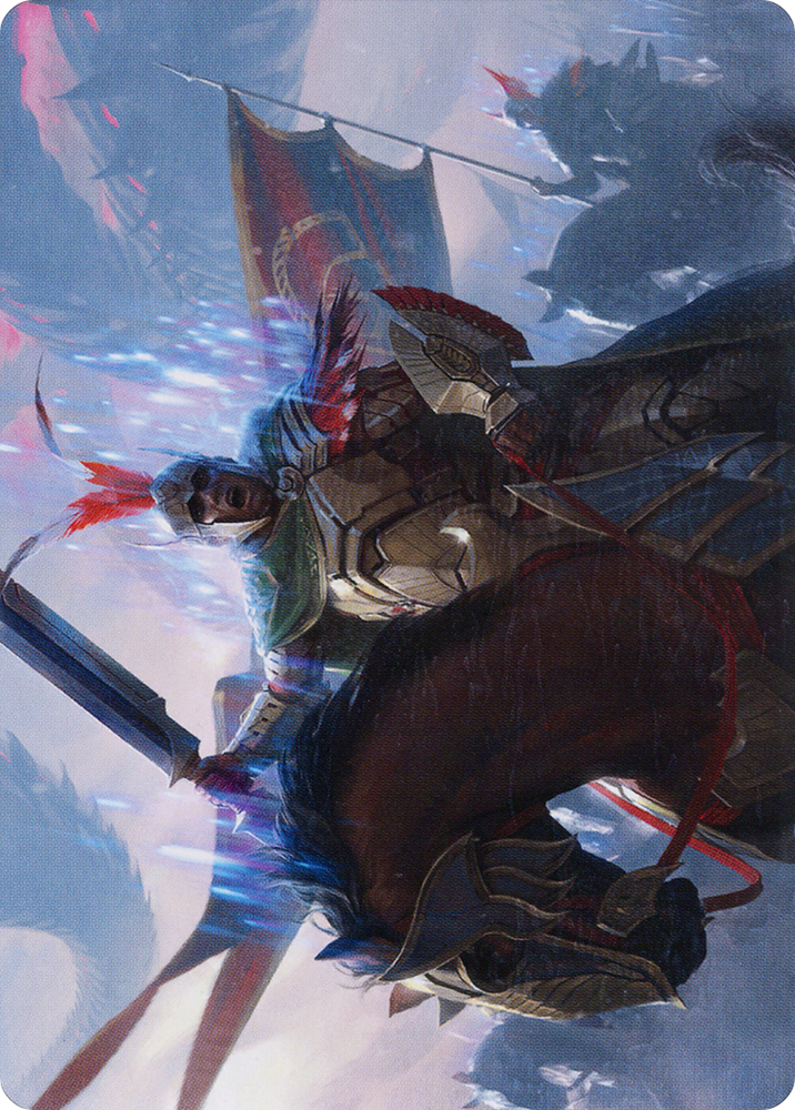 Marshal of Zhalfir Art Card [March of the Machine Art Series] Magic: The Gathering