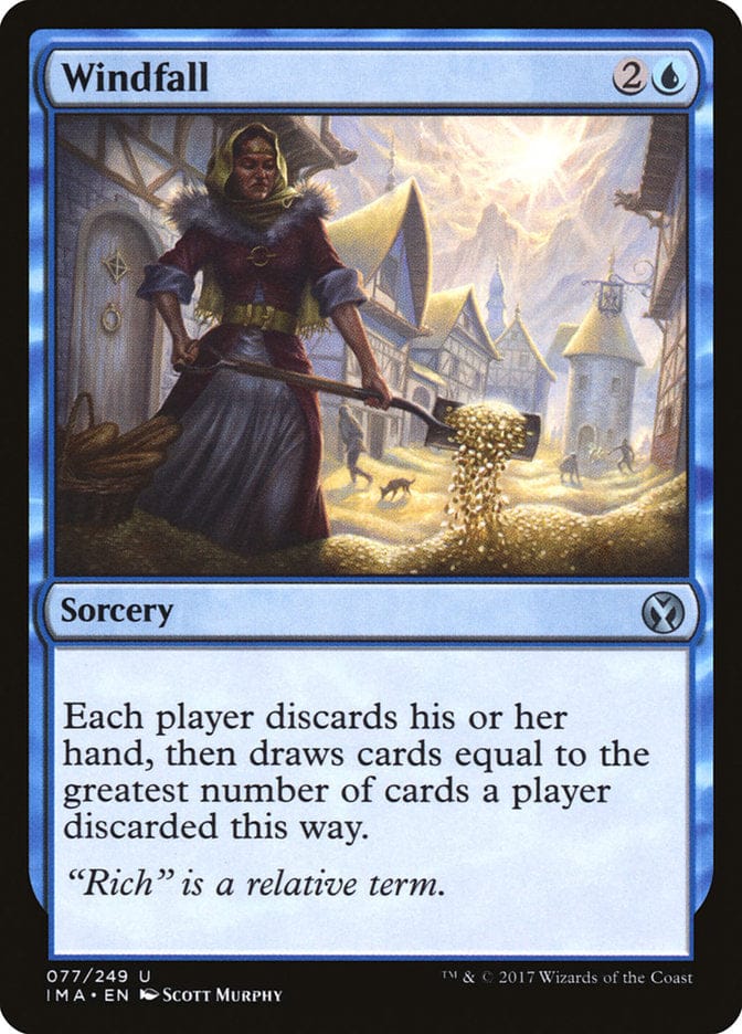 Windfall [Iconic Masters] Magic: The Gathering