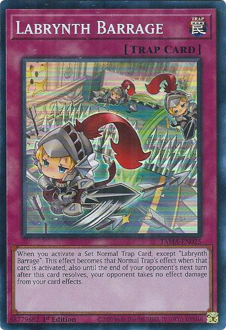 Labrynth Barrage [TAMA-EN025] Super Rare - Yugioh Cards For Your TCG Needs!