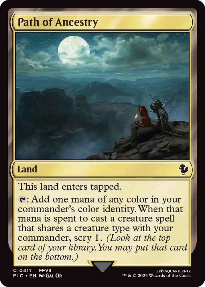 Path of Ancestry [FINAL FANTASY Commander] Magic: The Gathering