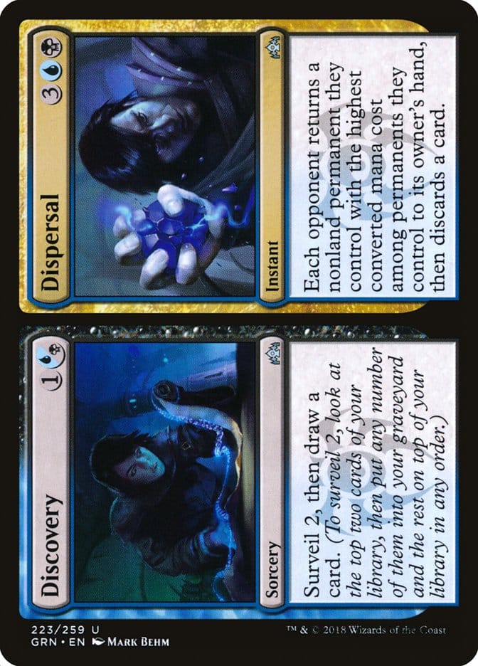Discovery // Dispersal [Guilds of Ravnica] Magic: The Gathering